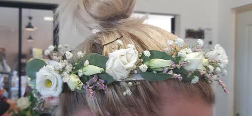 Couronne florale